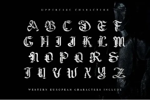 Blackseed font