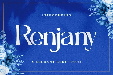 Renjany font
