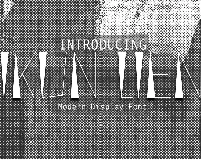 Iron Lien - Demo font