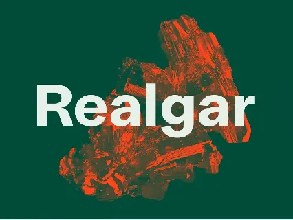 Realgar Family font