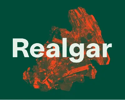 Realgar Family font