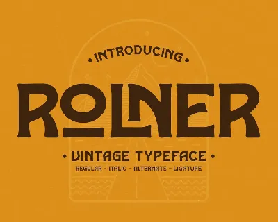 ROLNER font