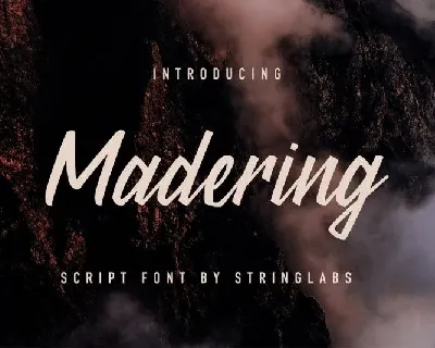 Madering font