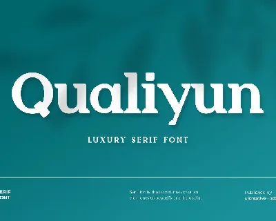 Qualiyun font