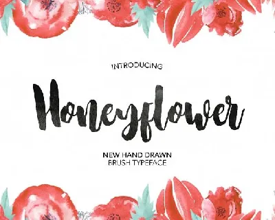 Honeyflower Script Free font