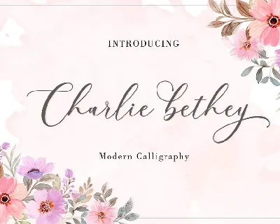 Charlie Bethey font