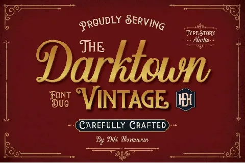 Darktown font