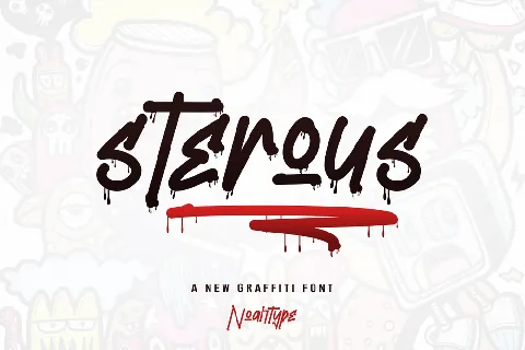 Sterous Demo font