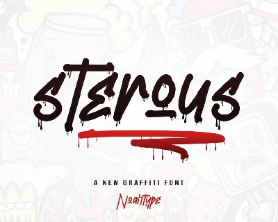 Sterous Demo font