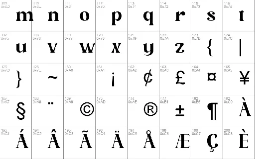 Attena font