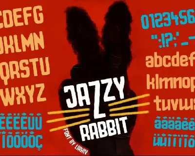JazzyRabbit font
