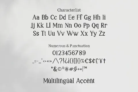 Moonllys font