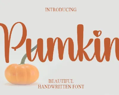 Pumkin font