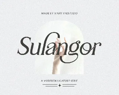 Sulangor font