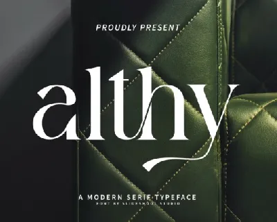 Althy font