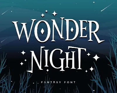 Wonder Night font