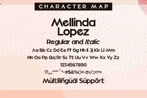 Mellinda Lopez font