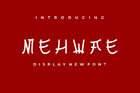 Mehwae font