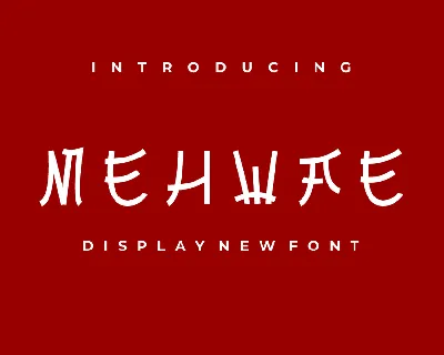 Mehwae font