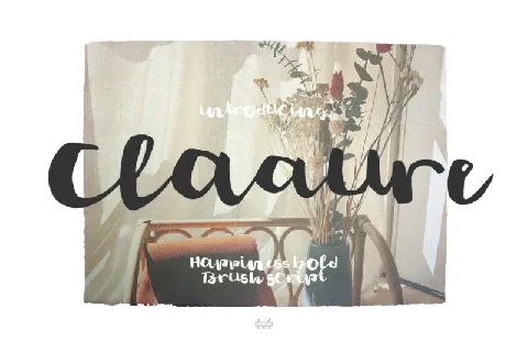 Claaure Script font