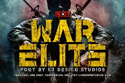 War Elite font