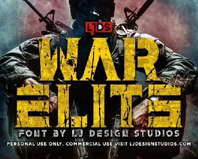 War Elite font