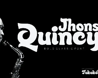 Quincy Jhons Bold Script font