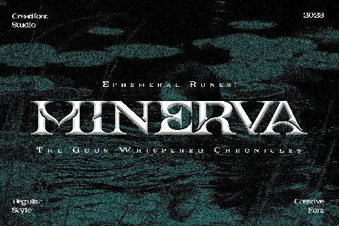 CF Minerva Demo font