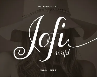 Jofi Script font