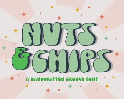 Nuts And Chips font