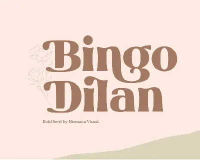 Bingo Dilan font