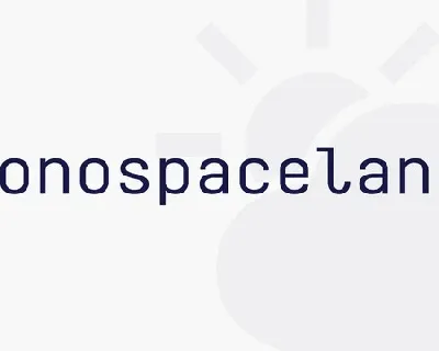 Monospaceland Sans Serif font