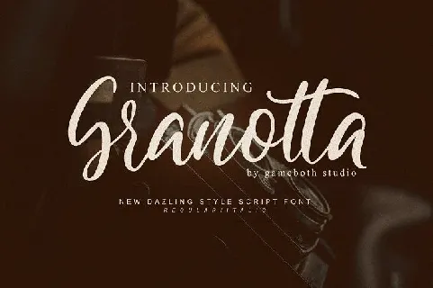 Granotta Script font