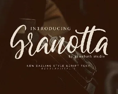 Granotta Script font