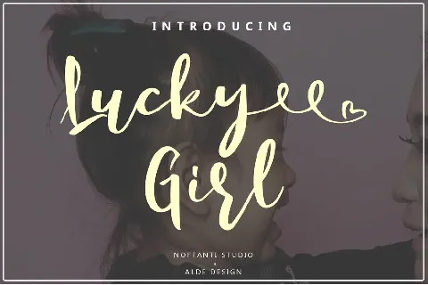 Lucky Girl font