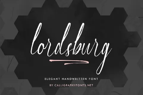 Lordsburg Demo font