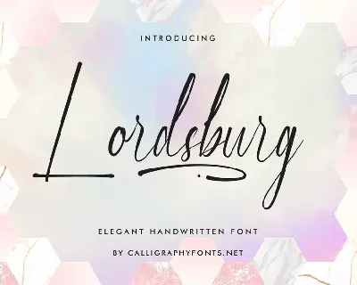 Lordsburg Demo font