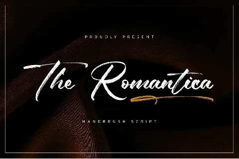 The Romantica font