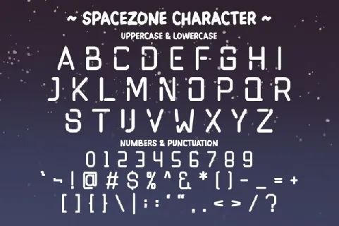 Space Zone font