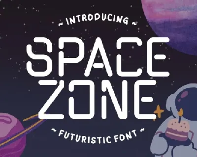 Space Zone font