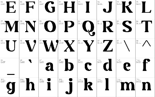 Kaviron font