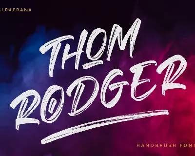 Thom Rodger font