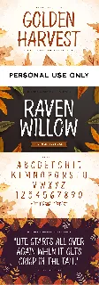 Golden Harvest font