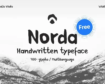 Norda font