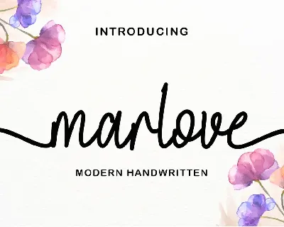 Marlove font