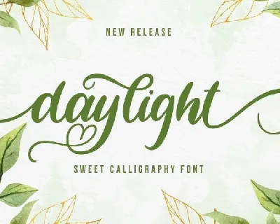 Daylight font