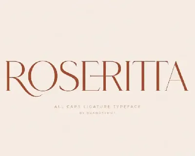 Roseritta Serif font