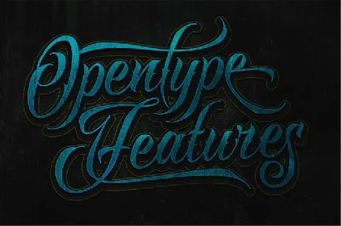 Raven Script Free font