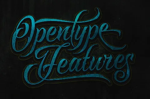 Raven Script Free font