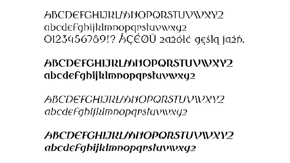 Round Style font